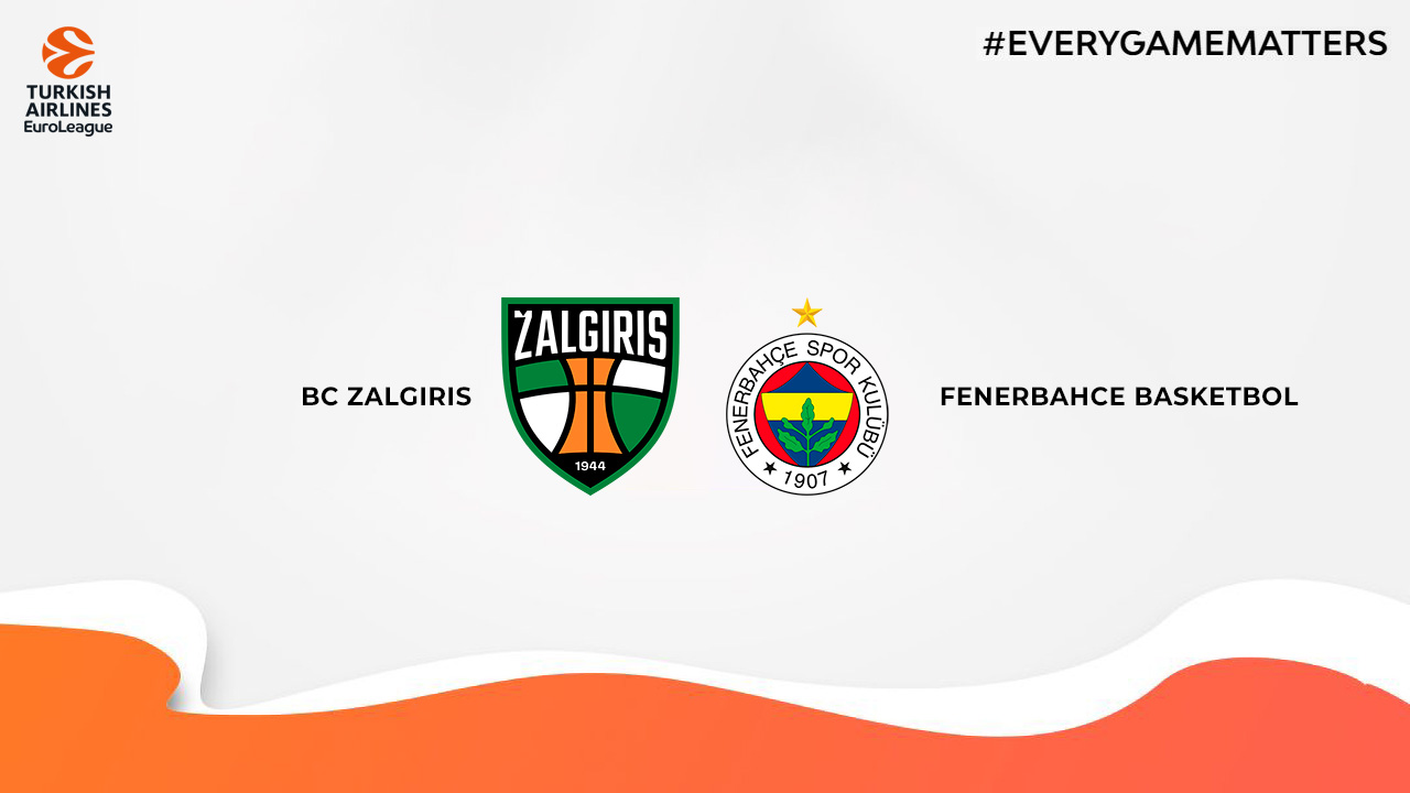 BC Žalgiris vs Fenerbahçe Basketbol poster