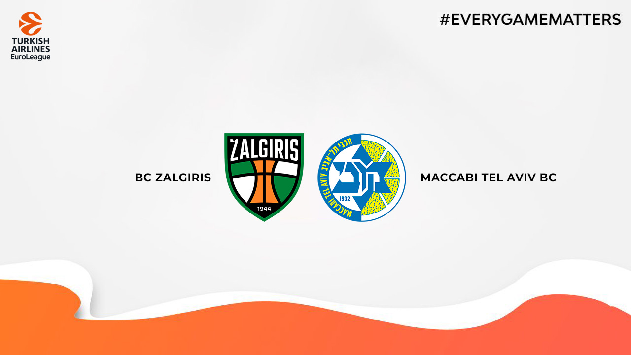 BC Žalgiris vs Maccabi Tel Aviv BC poster