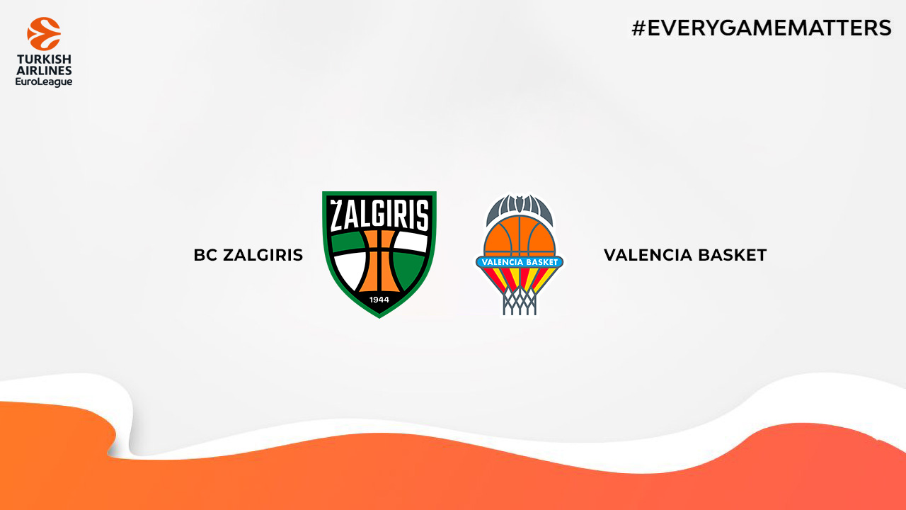 BC Žalgiris vs Valencia Basket poster BC Žalgiris vs Valencia Basket poster