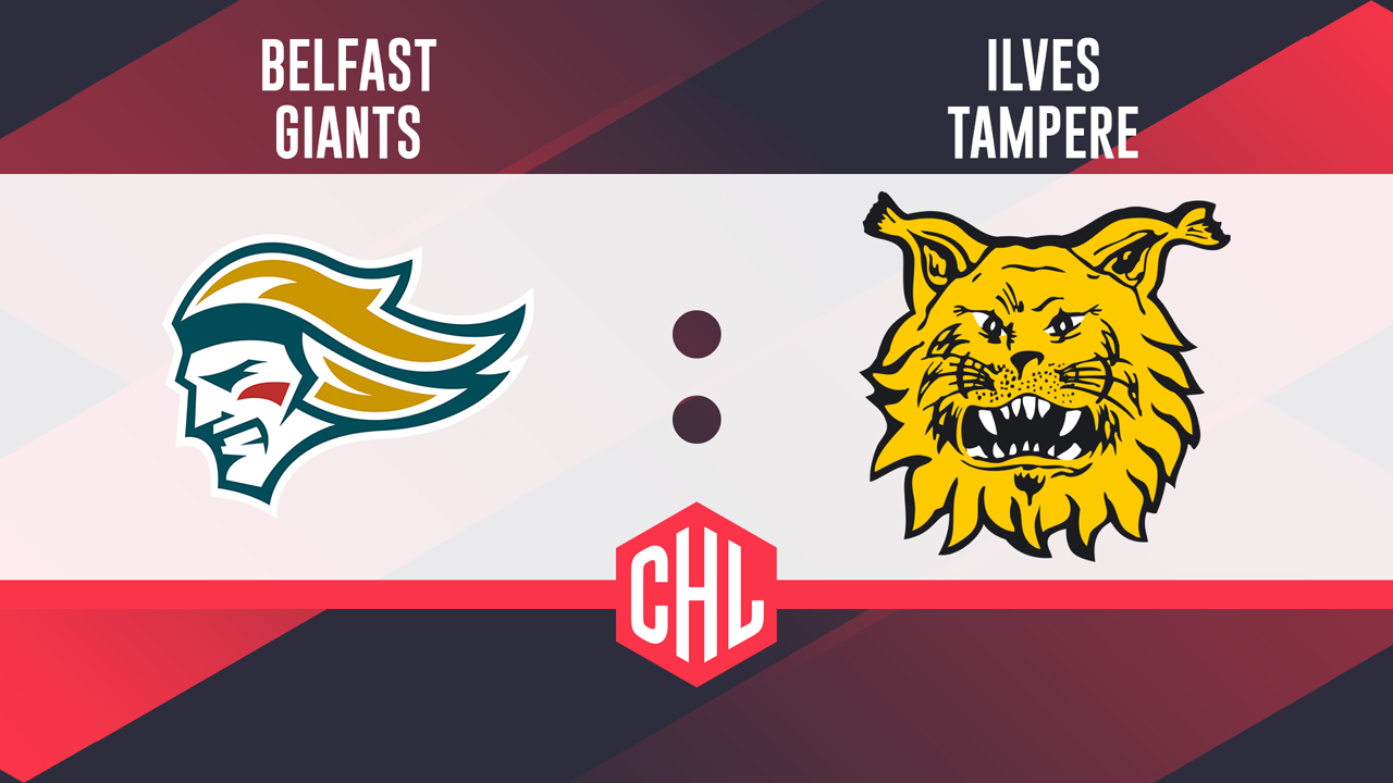 Belfast Giants vs Ilves poster