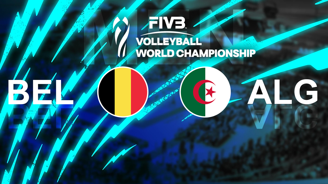 Belgium Volleyball vs Algeria Volleyball poster