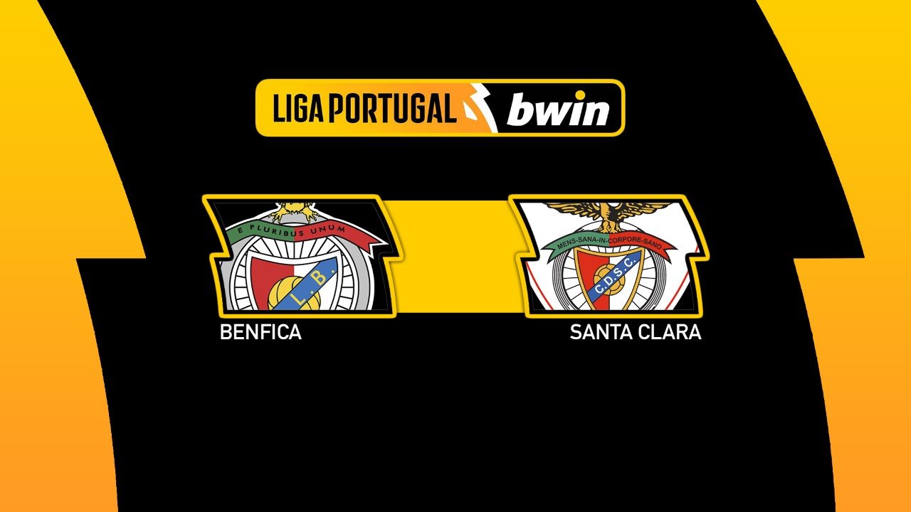 Benfica vs Santa Clara poster
