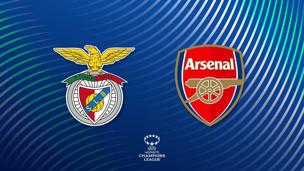 Benfica Women vs Arsenal WFC poster Benfica Women vs Arsenal WFC poster