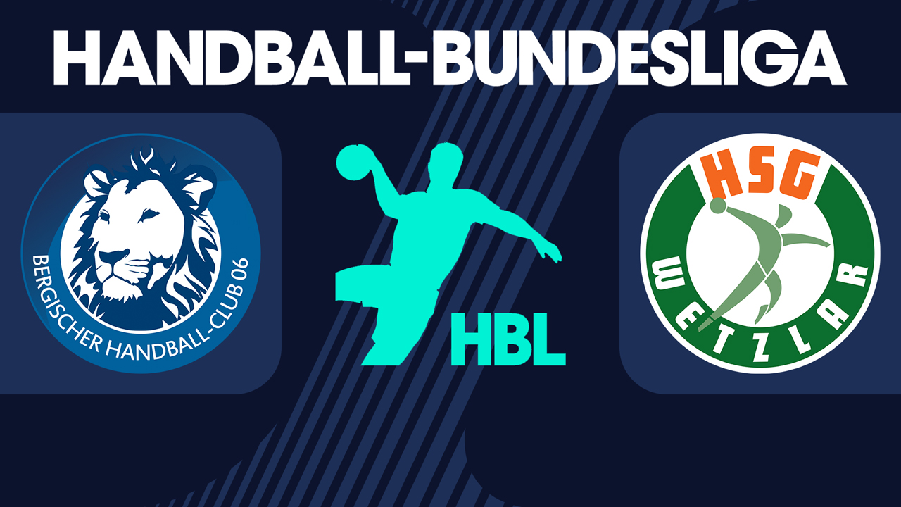 Bergischer HC vs HSG Wetzlar poster