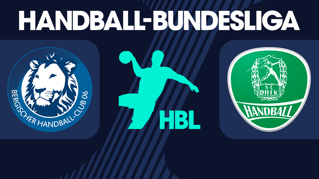 Bergischer HC vs SC DHfK Leipzig poster