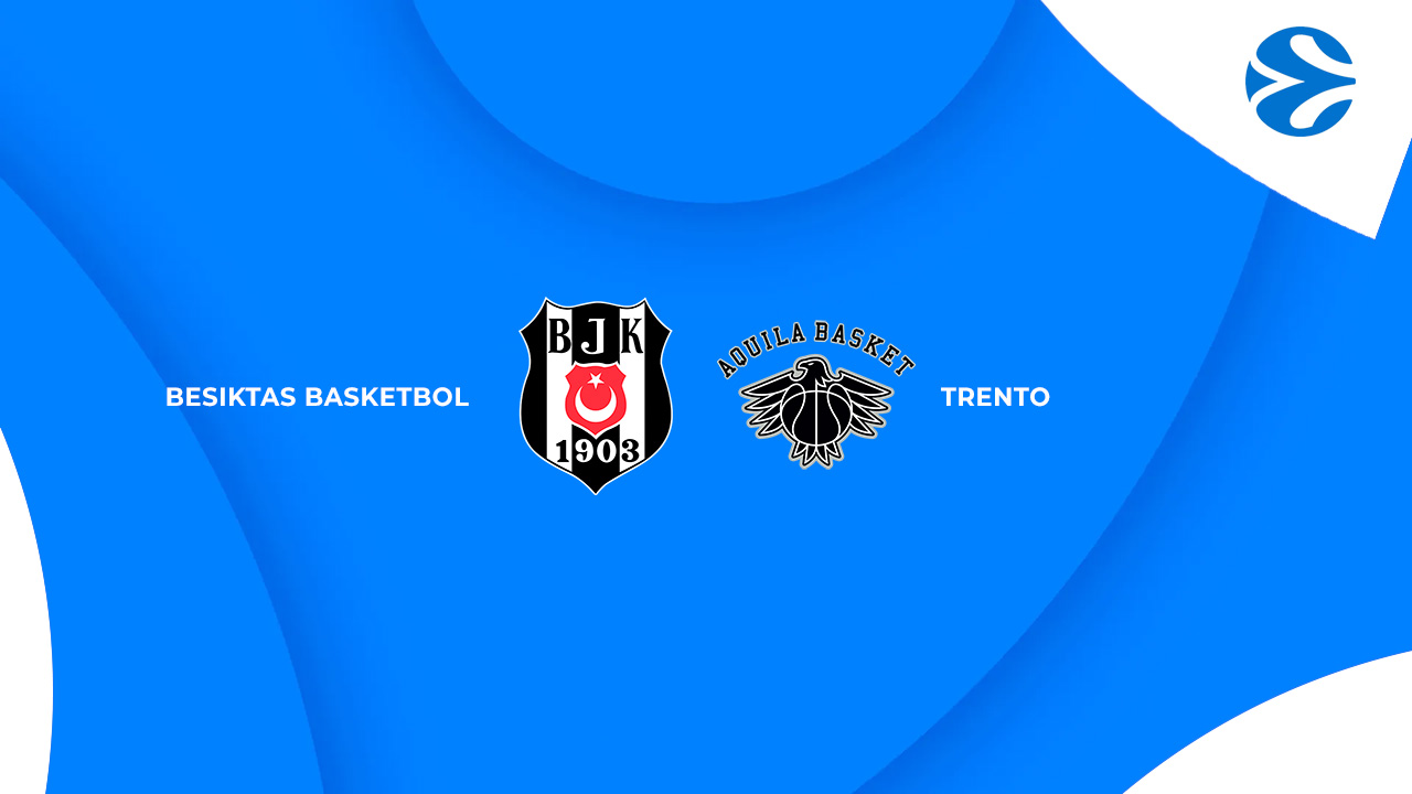 Besiktas Basketbol vs Trento poster