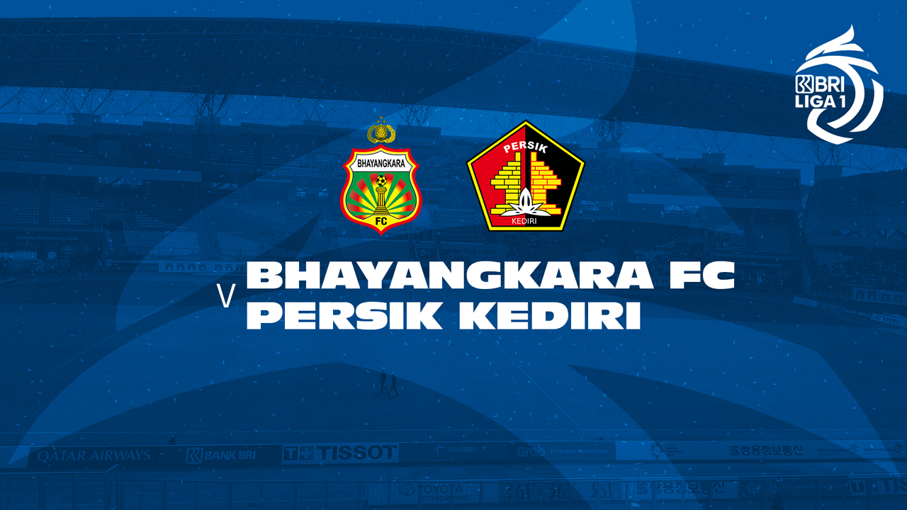 Bhayangkara Presisi Lampung vs Persik Kediri poster Bhayangkara Presisi Lampung vs Persik Kediri poster