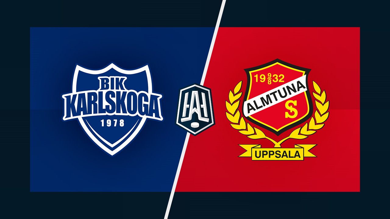 BIK Karlskoga vs Almtuna IS poster