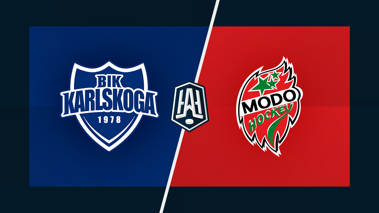 BIK Karlskoga vs Modo Hockey poster BIK Karlskoga vs Modo Hockey poster