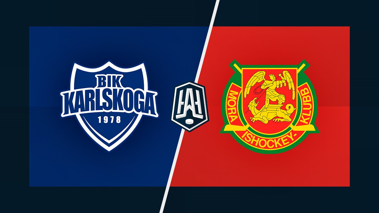 BIK Karlskoga vs Mora IK poster BIK Karlskoga vs Mora IK poster