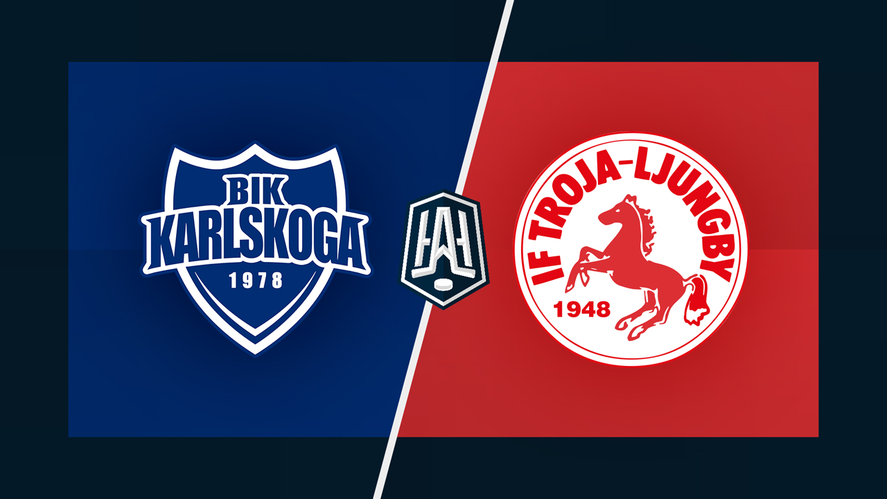 BIK Karlskoga vs Troja-Ljungby poster BIK Karlskoga vs Troja-Ljungby poster
