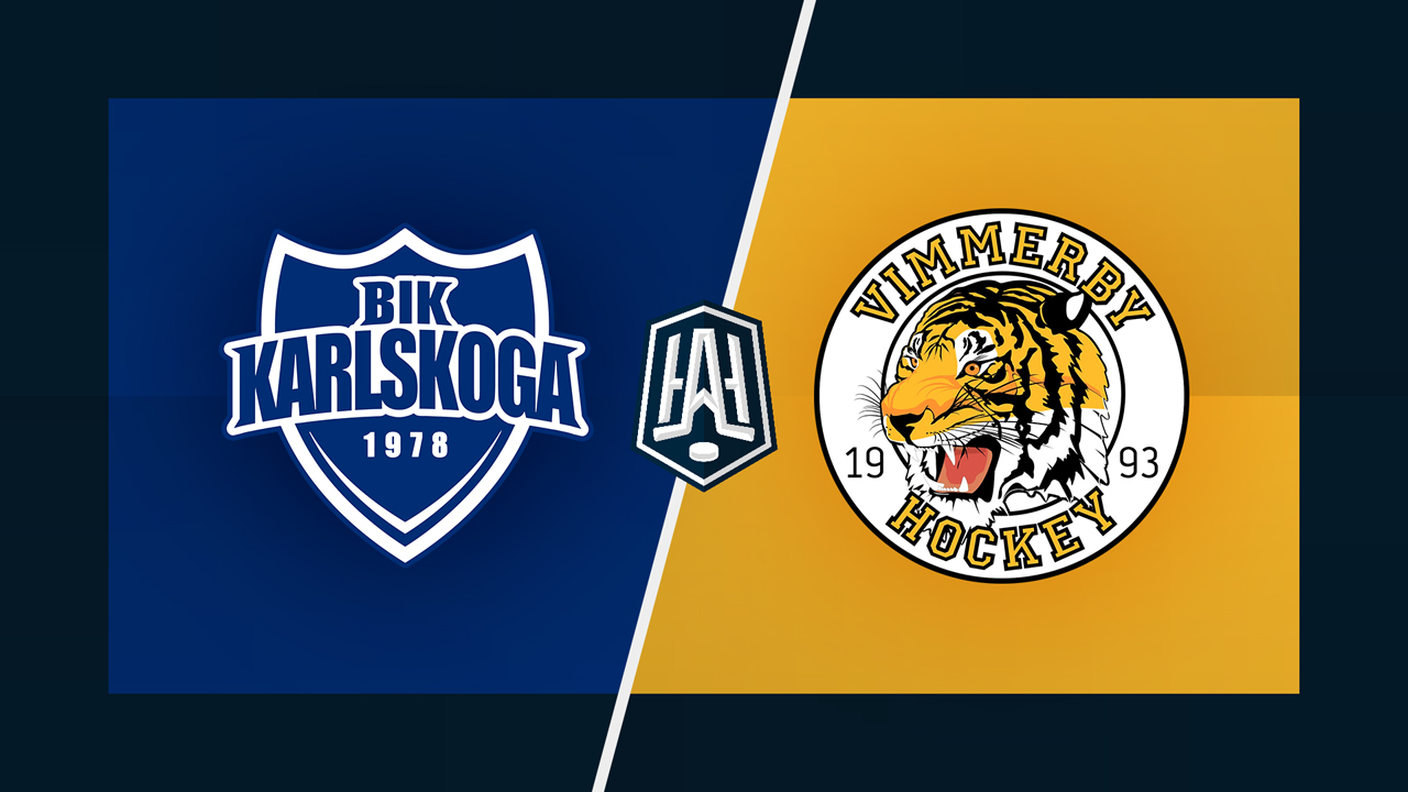 BIK Karlskoga vs Vimmerby poster