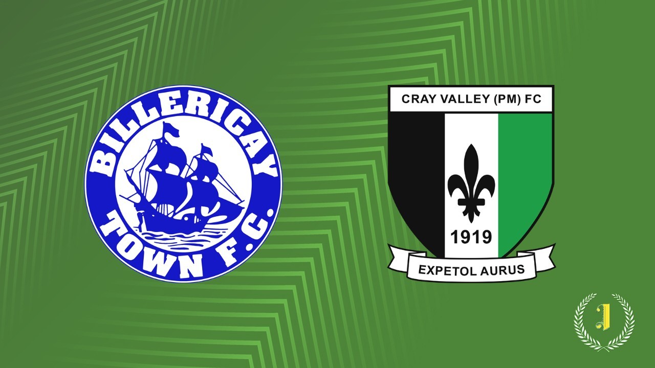 Billericay Town vs Cray Valley Paper Mills poster