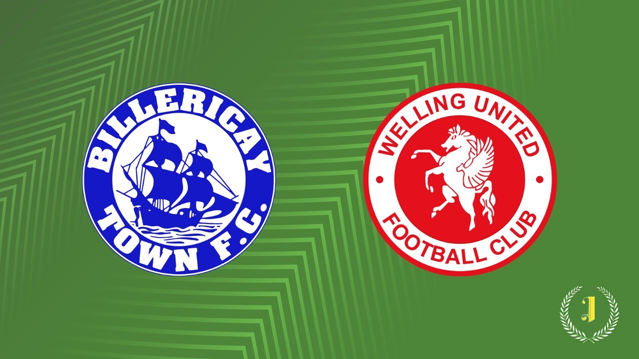 Billericay Town vs Welling United poster Billericay Town vs Welling United poster
