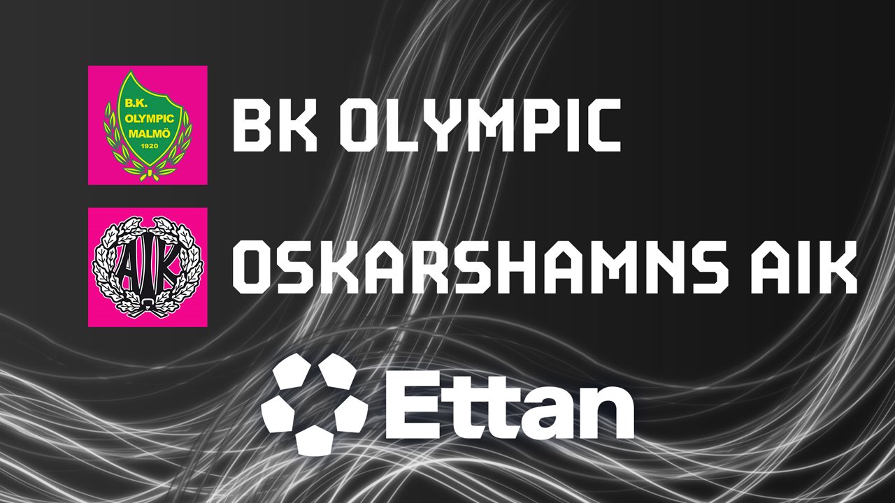BK Olympic vs Oskarshamns poster
