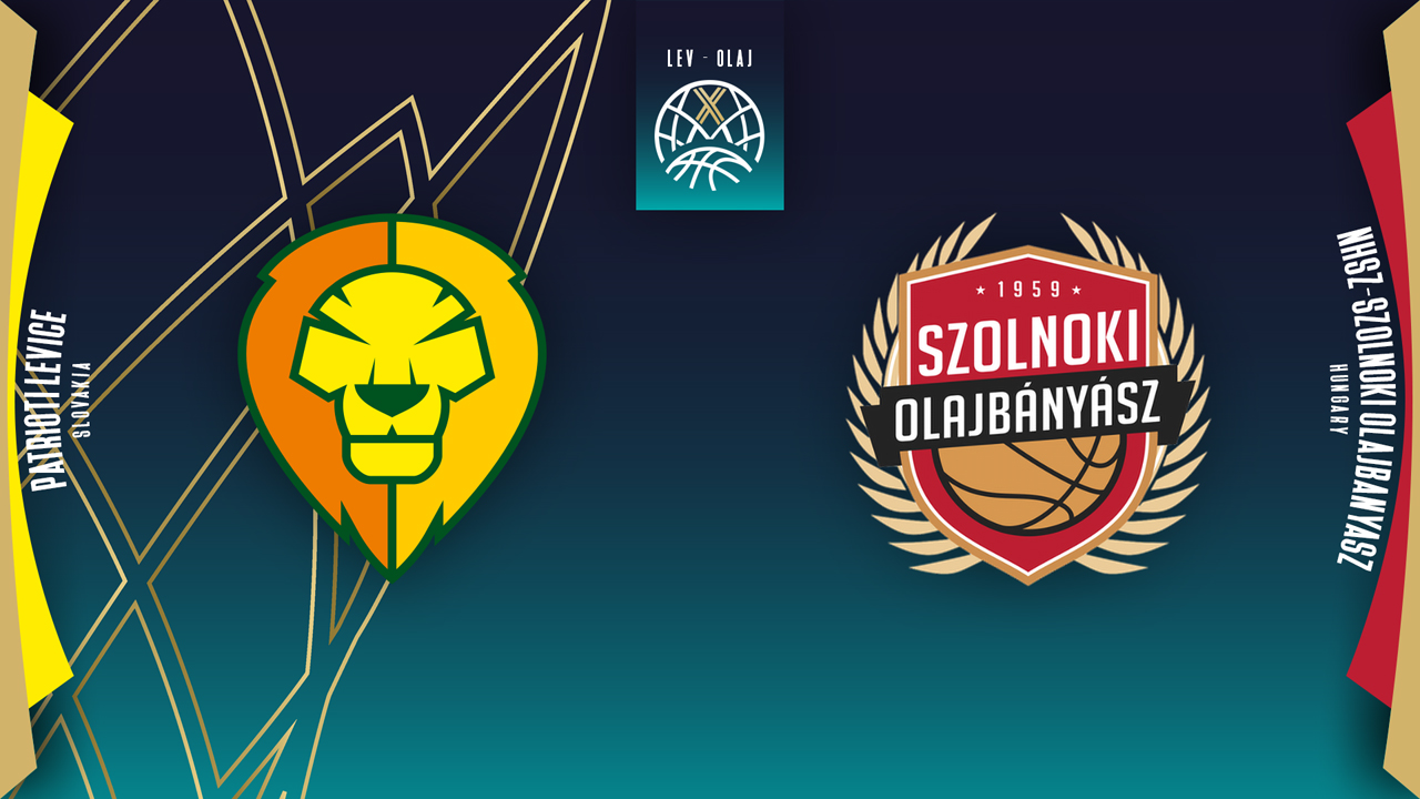 BK Patrioti Levice vs Szolnoki Olaj KK poster