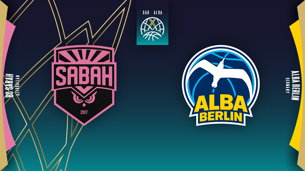 BK Sabah vs ALBA Berlin poster BK Sabah vs ALBA Berlin poster
