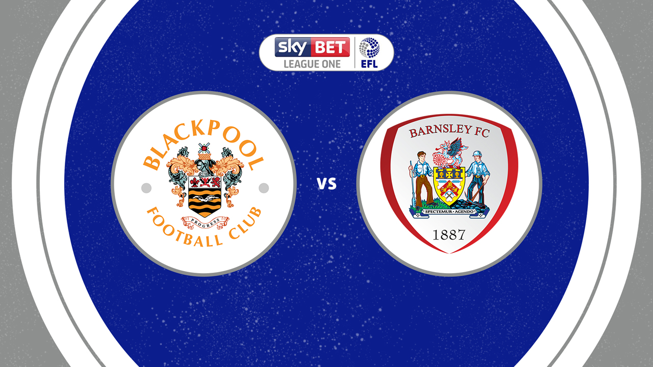 Blackpool vs Barnsley poster