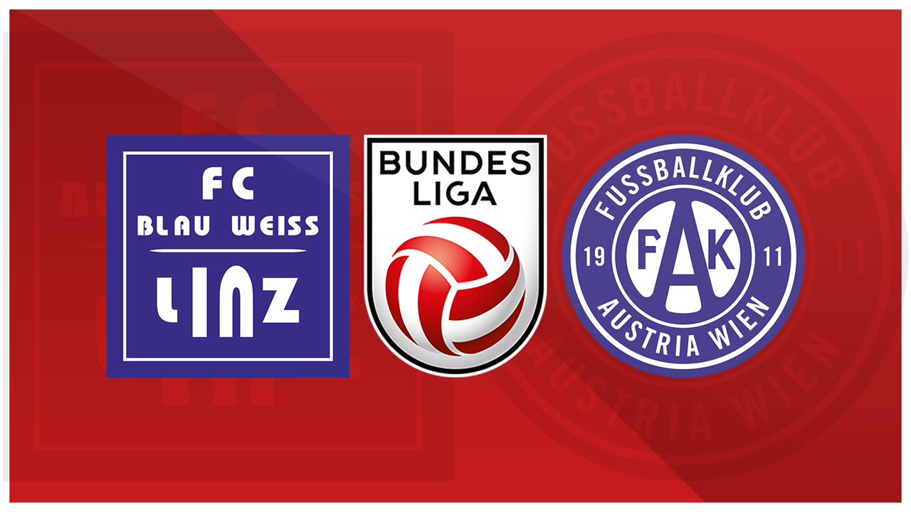 Blau-Weiß Linz vs Austria Vienna poster Blau-Weiß Linz vs Austria Vienna poster