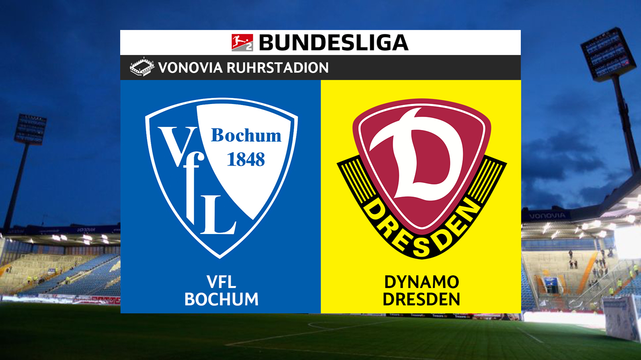 Bochum vs Dynamo Dresden poster Bochum vs Dynamo Dresden poster