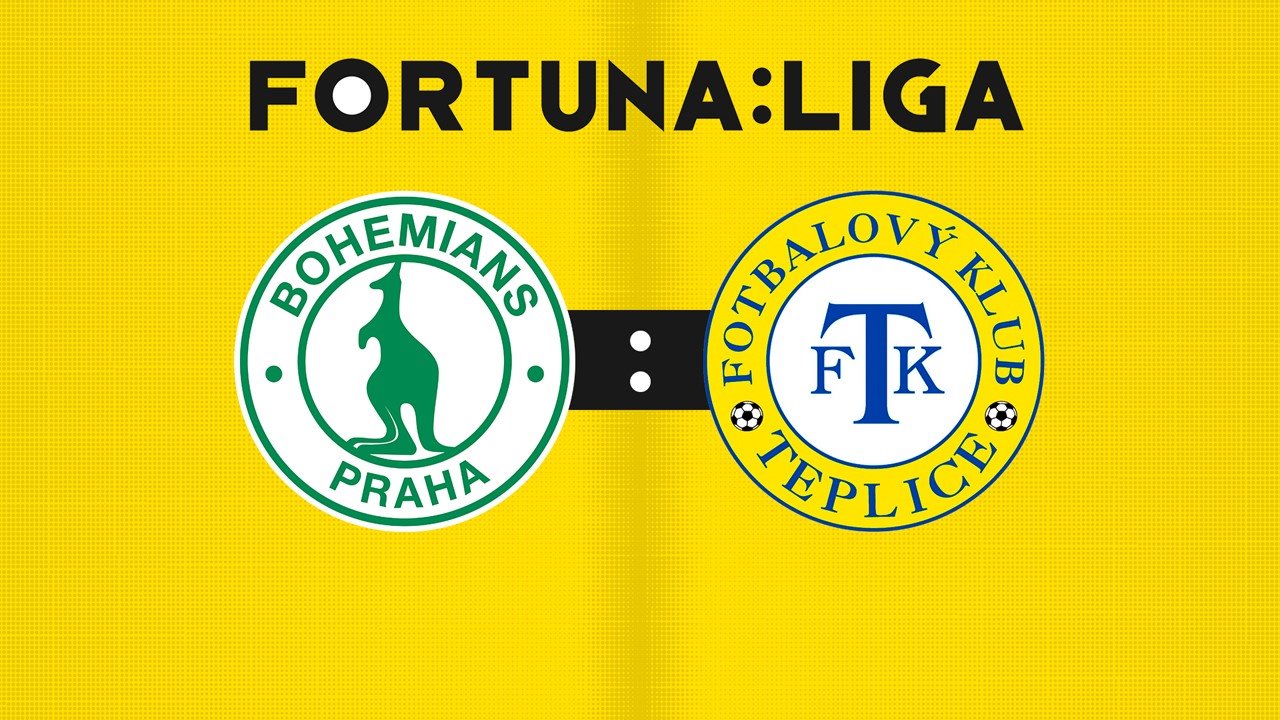 Bohemians 1905 vs Teplice poster