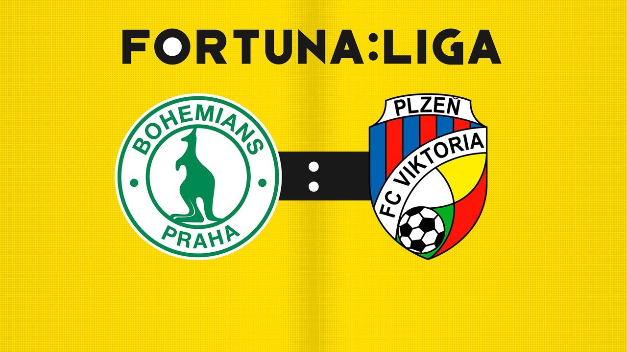 Bohemians 1905 vs Viktoria Plzeň poster