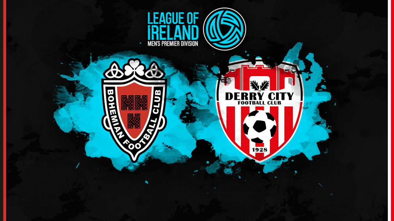Bohemians vs Derry City poster