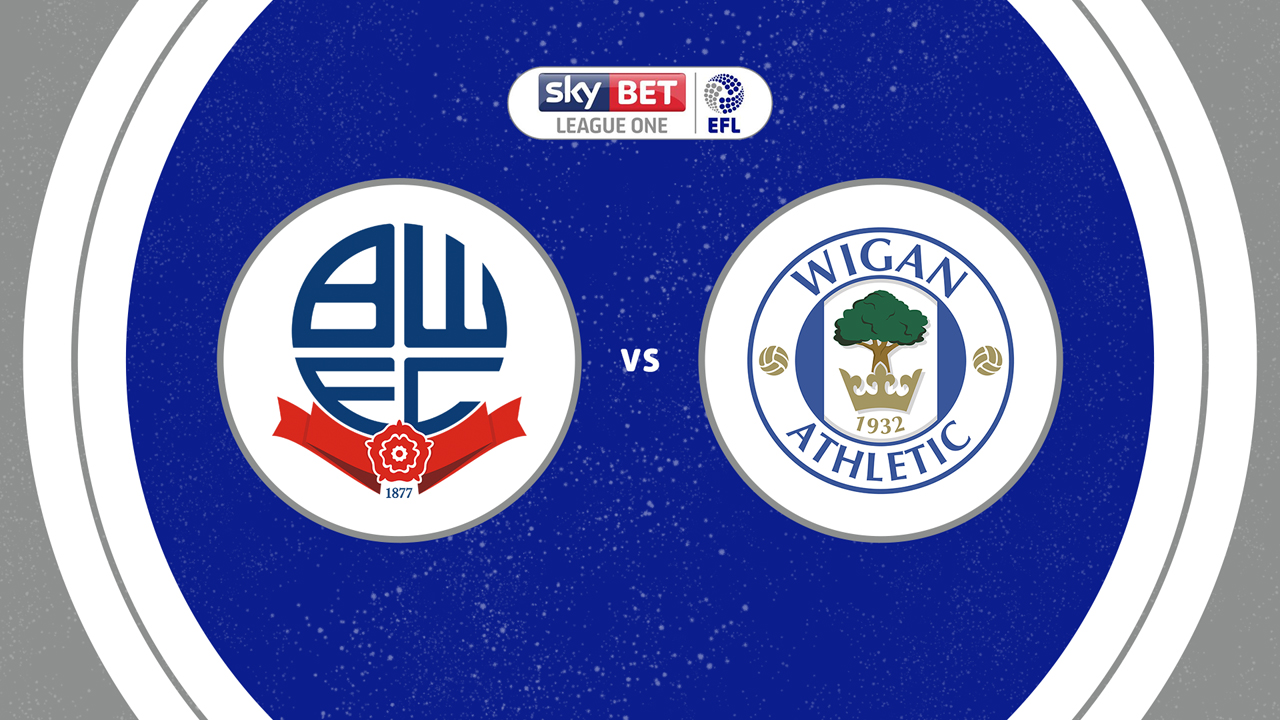 Bolton Wanderers vs Wigan Athletic poster