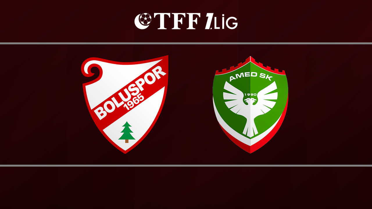 Boluspor vs Amed poster Boluspor vs Amed poster