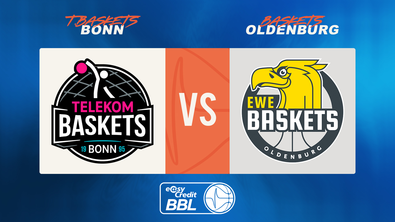 Bonn vs Baskets Oldenburg poster