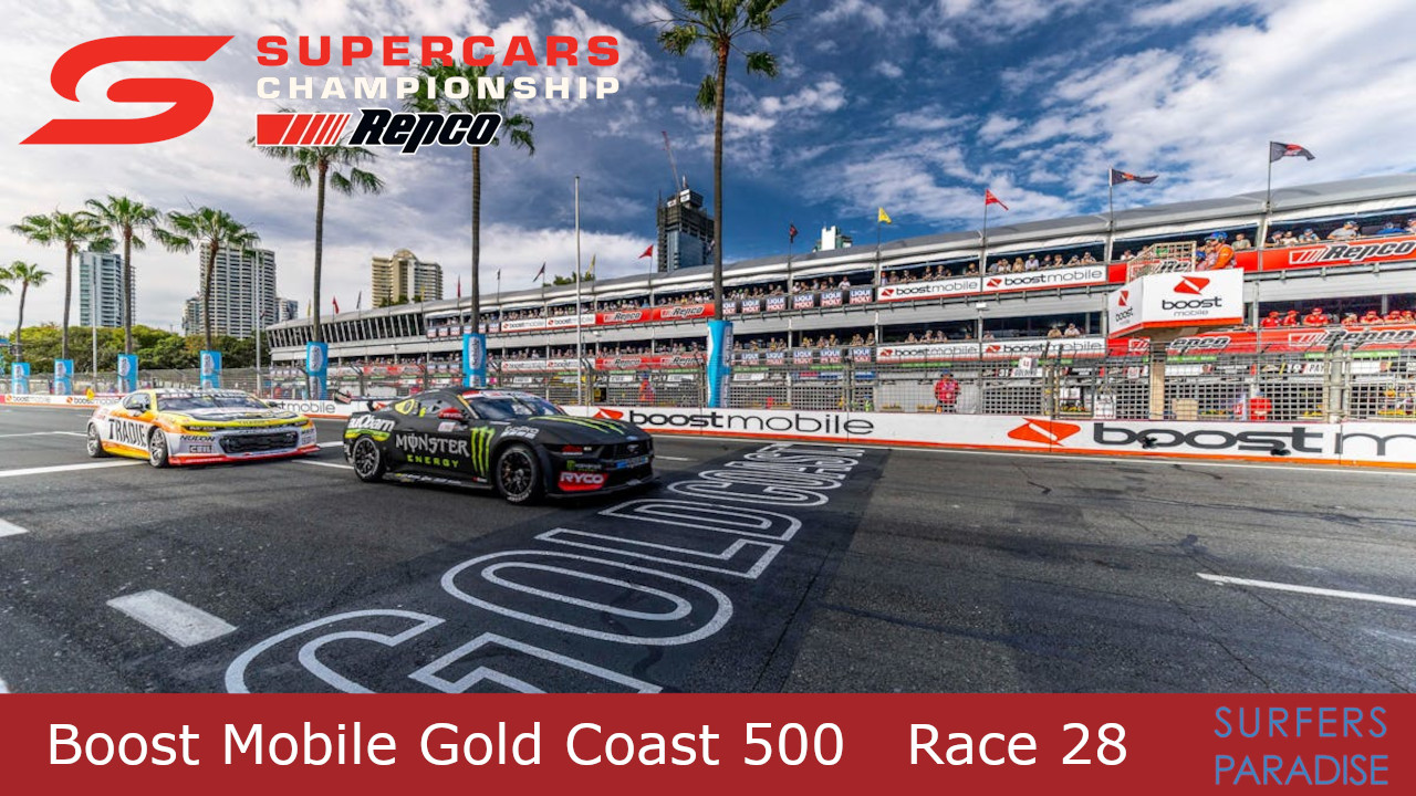Boost Mobile Gold Coast 500 Race 28 poster Boost Mobile Gold Coast 500 Race 28 poster