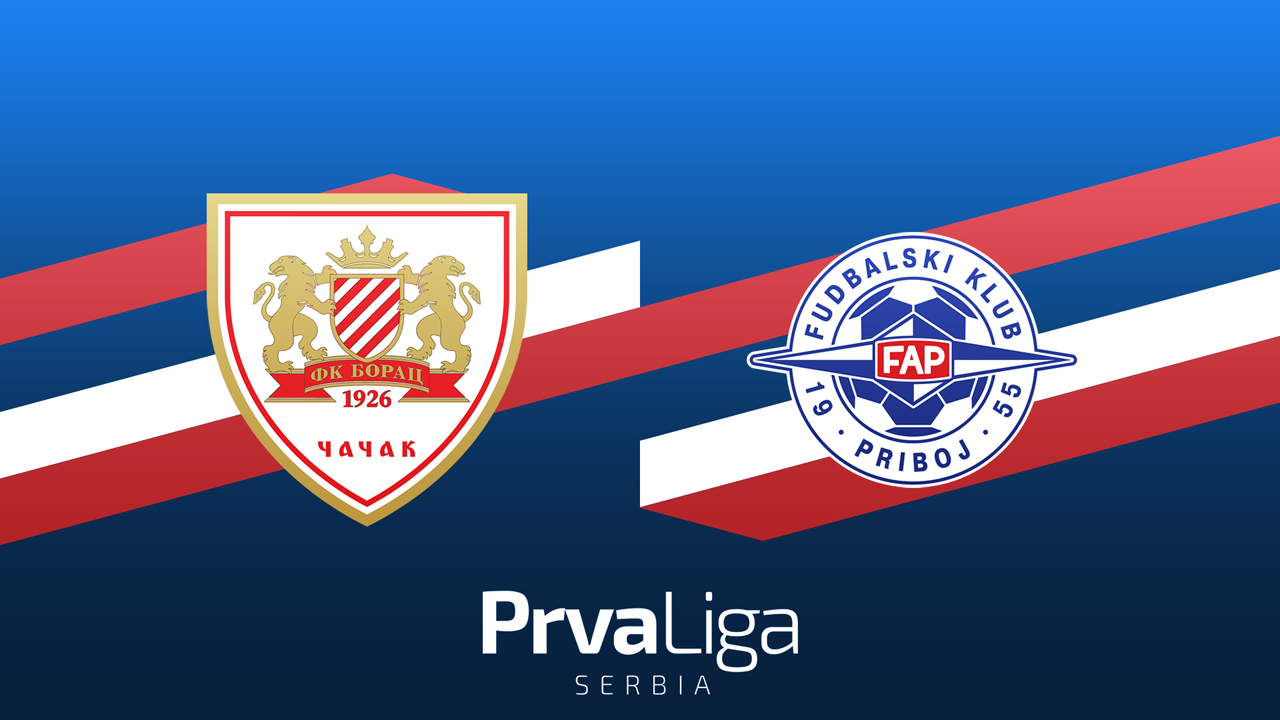 Borac 1926 Čačak vs FAP Priboj poster