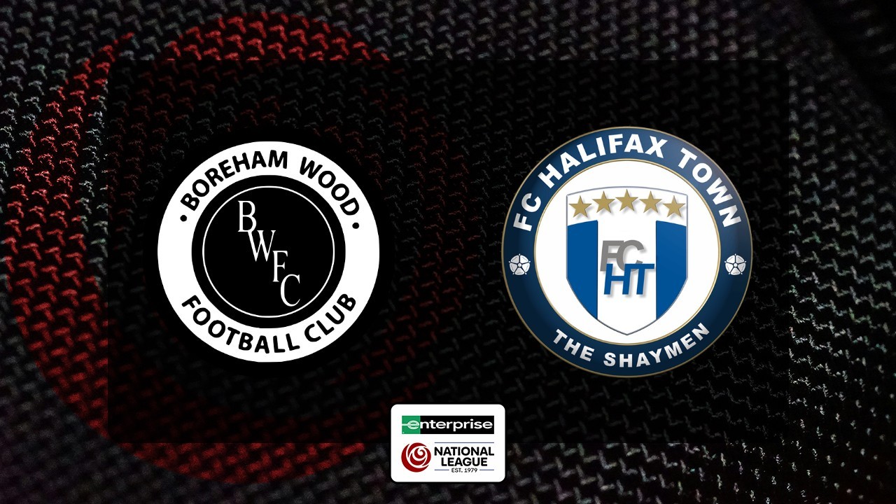 Boreham Wood vs Halifax Town poster