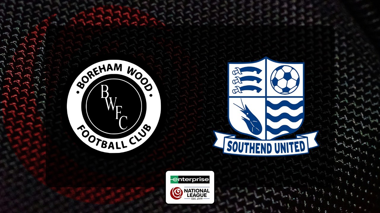 Boreham Wood vs Southend United poster