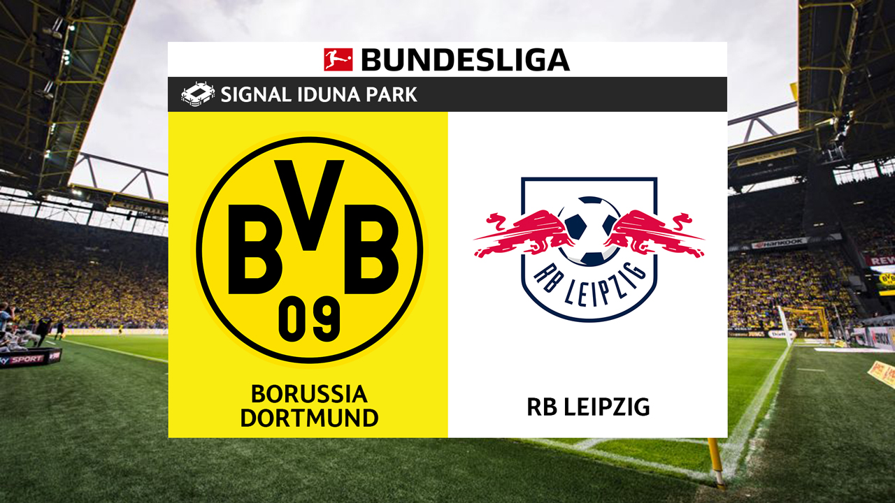 Borussia Dortmund vs RB Leipzig poster