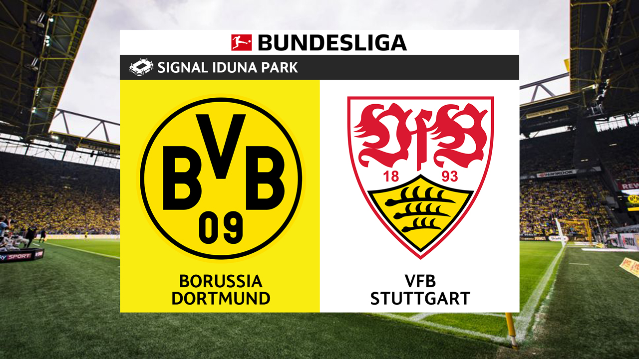 Borussia Dortmund vs Stuttgart poster Borussia Dortmund vs Stuttgart poster