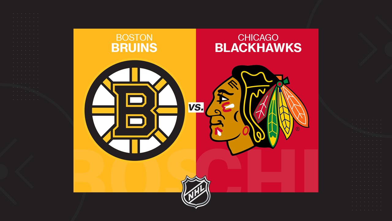 Boston Bruins vs Chicago Blackhawks poster Boston Bruins vs Chicago Blackhawks poster