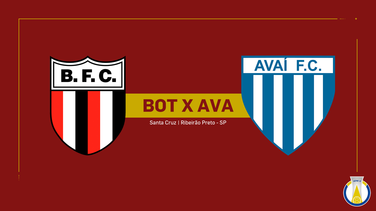 Botafogo-SP vs Avaí poster Botafogo-SP vs Avaí poster