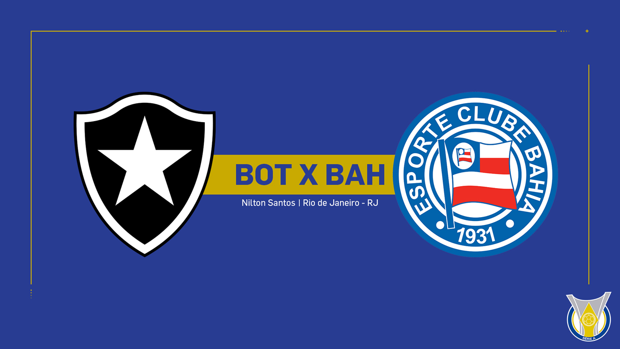 Botafogo vs Bahia poster Botafogo vs Bahia poster