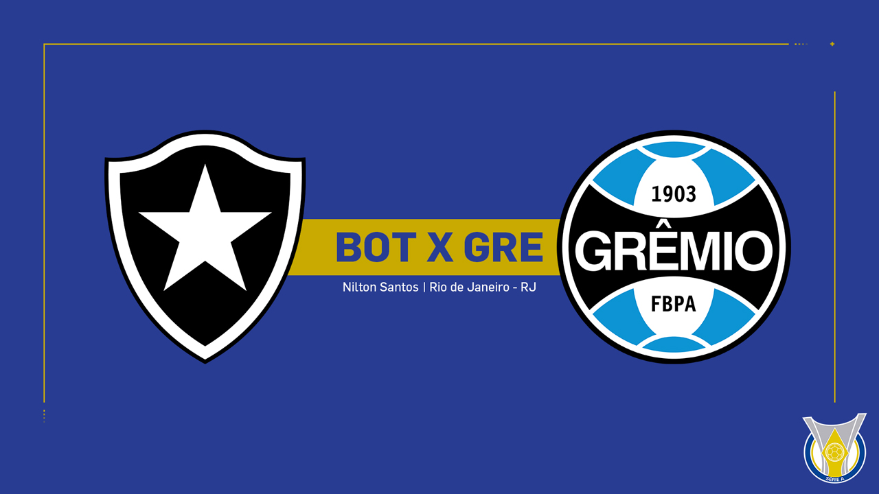Botafogo vs Grêmio poster Botafogo vs Grêmio poster