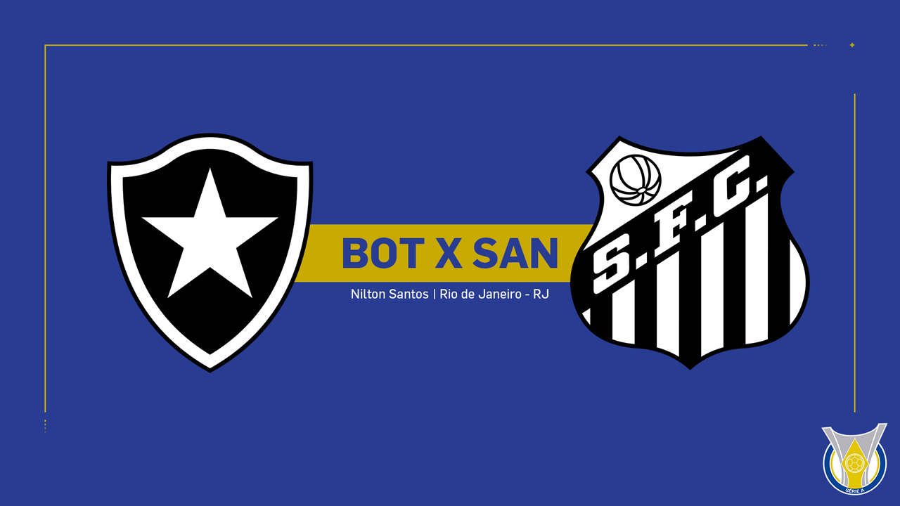 Botafogo vs Santos poster