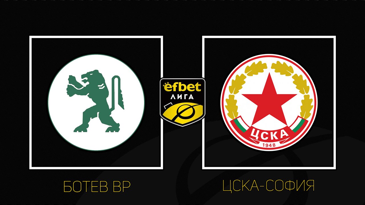 Botev Vratsa vs CSKA Sofia poster
