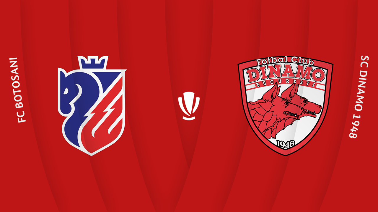 Botoșani vs Dinamo București poster Botoșani vs Dinamo București poster