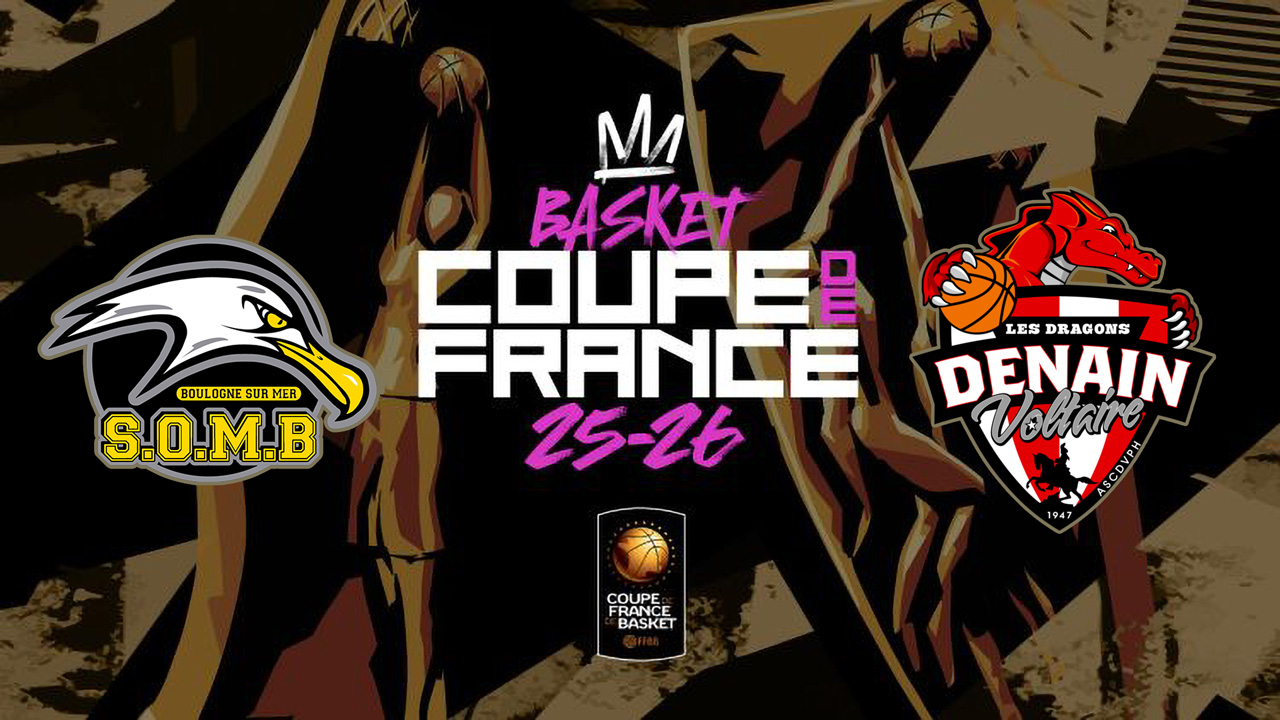 Boulogne-sur-Mer vs Denain Voltaire Basket poster