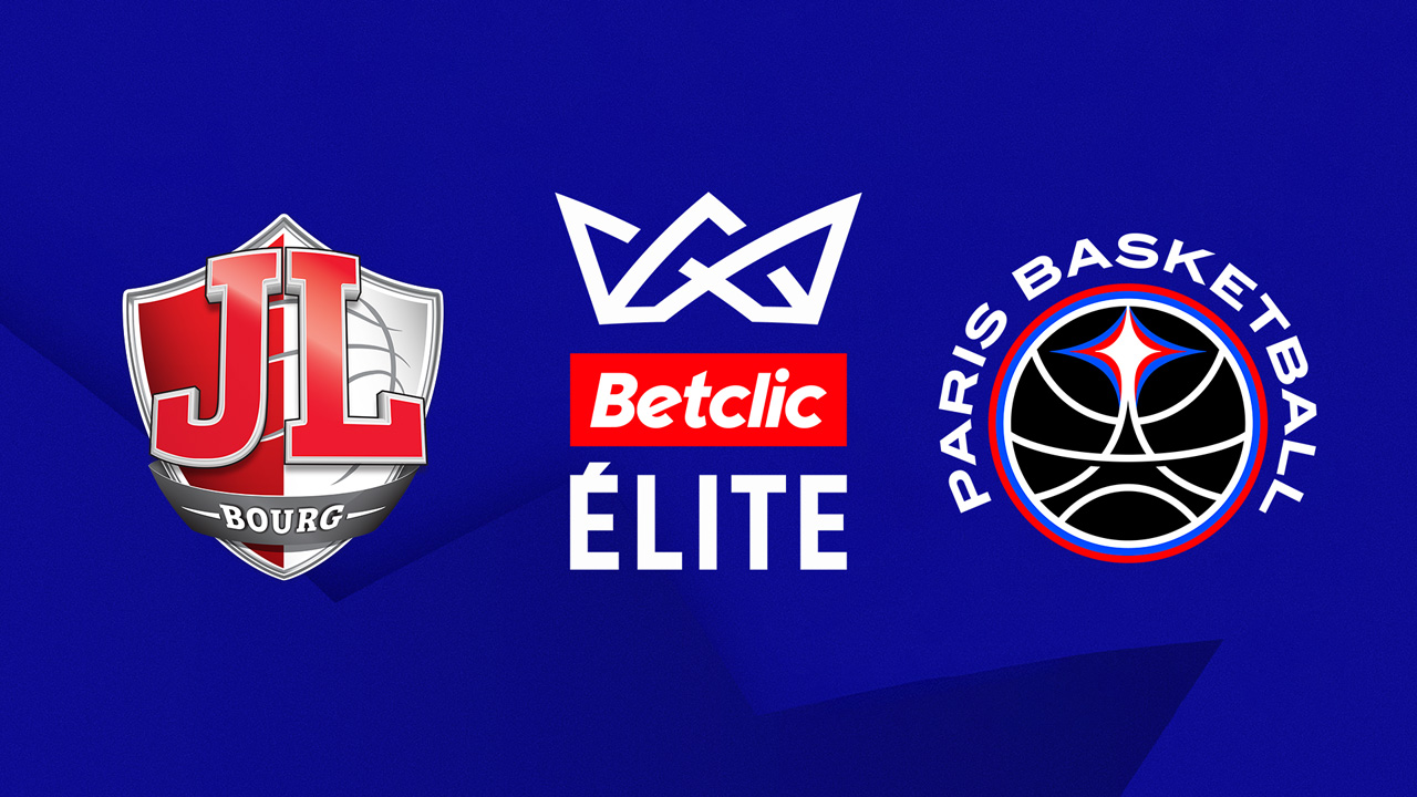 Bourg-en-Bresse vs Paris Basketball poster Bourg-en-Bresse vs Paris Basketball poster