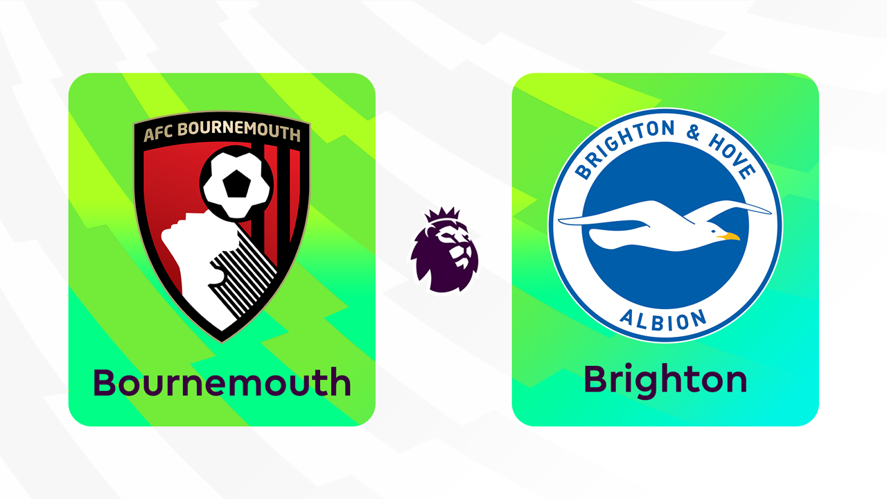 Bournemouth vs Brighton and Hove Albion poster