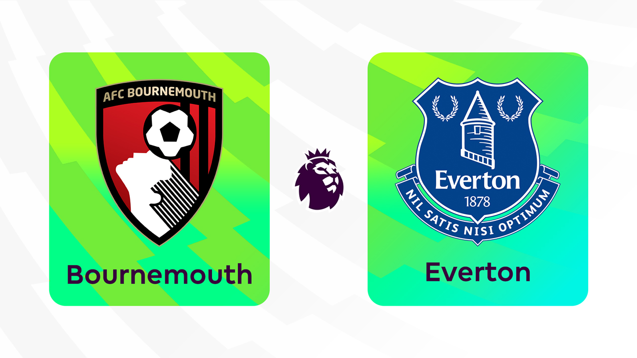 Bournemouth vs Everton poster