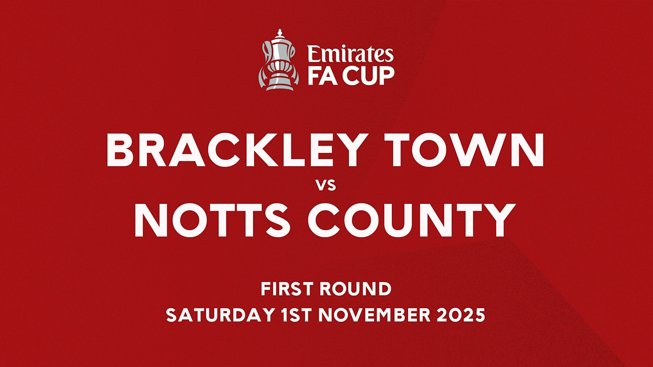 Brackley Town vs Notts County poster