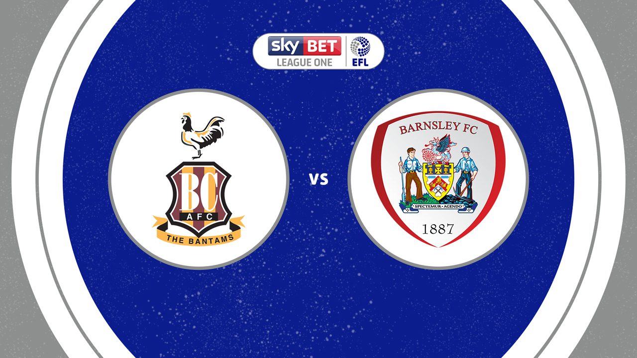 Bradford City vs Barnsley poster