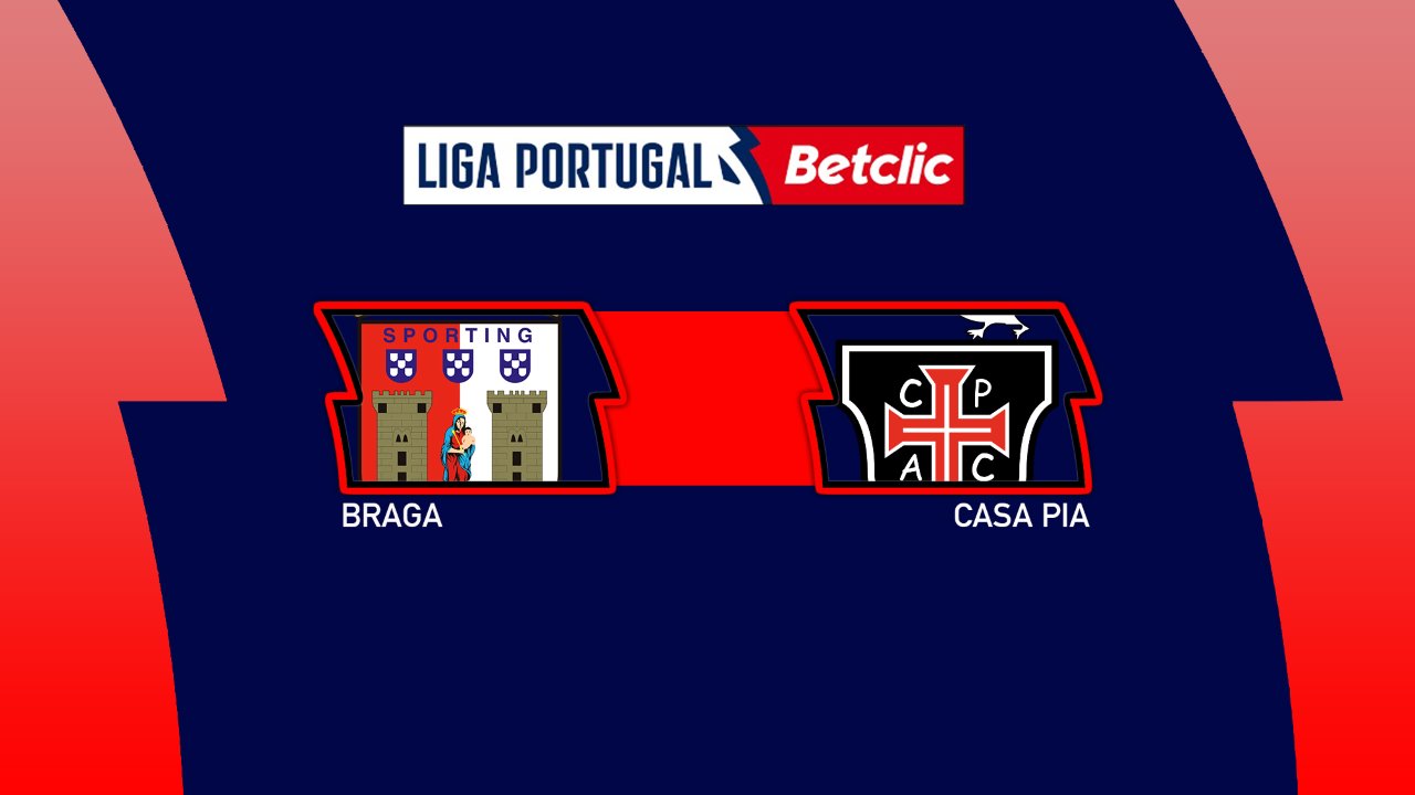 Braga vs Casa Pia poster Braga vs Casa Pia poster